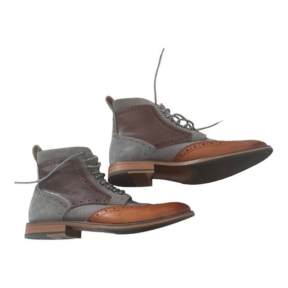 Stacy Adams finnegan mens boots size 9 - Picture 3 of 10